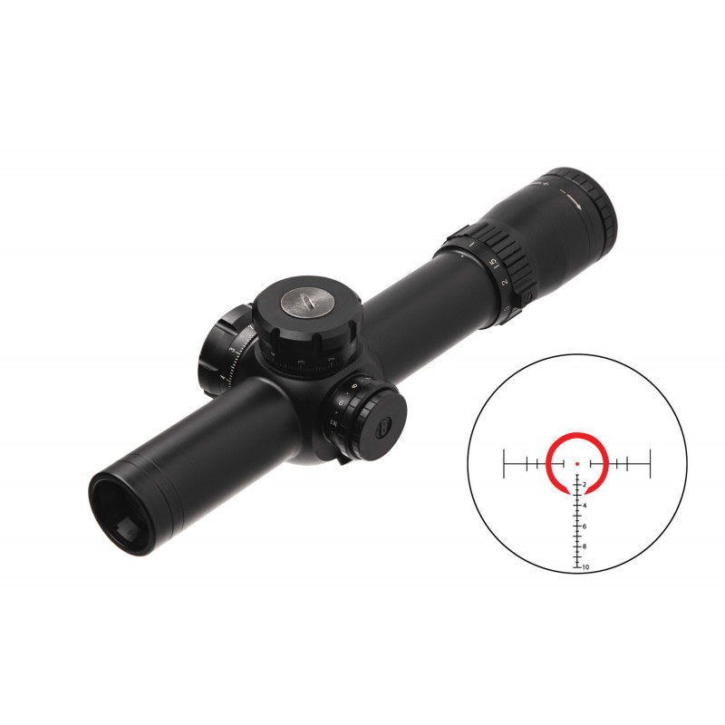 ET18524 Прицел Bushnell 1-8.5х24 SMRS,34mm, Illum. BTR-2, FFP,Matte Black УЦ