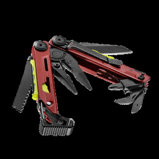 832745 Мультиинструмент LEATHERMAN SIGNAL CRIMSON, синтетический чехол, картонная коробка