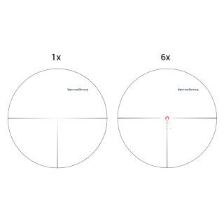 SCFF-31 Прицел оптический Vector Optics Continental 1-6x28 (34mm)  FFP Tactical