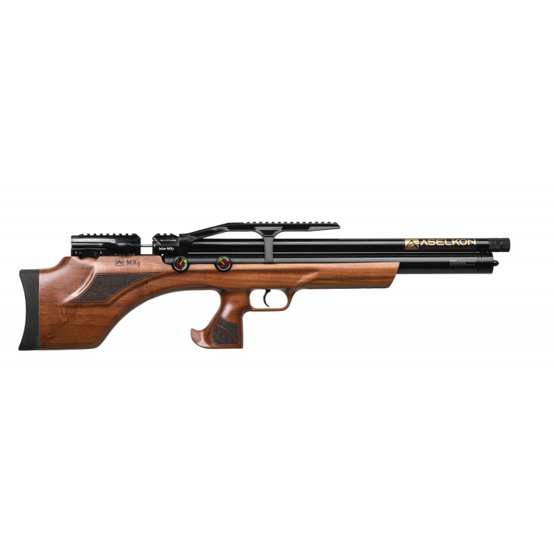 1003766  Пневматическая Редукторная PCP винтовка  Aselkon MX7 Wood  кал. 4.5 дерево