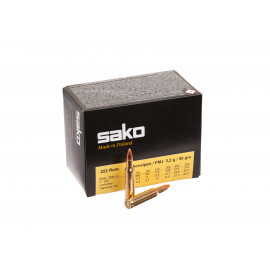 105G Патроны Sako Range 222Rem FMJ 3.2гр (100шт.)