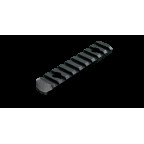 MAG408-BLK Планка пикатинини MOE Polymer Rail, 9 Slots Moe System - Black