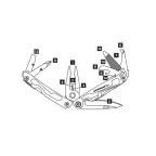 832130 Мультиинструмент LEATHERMAN REV, картонная коробка