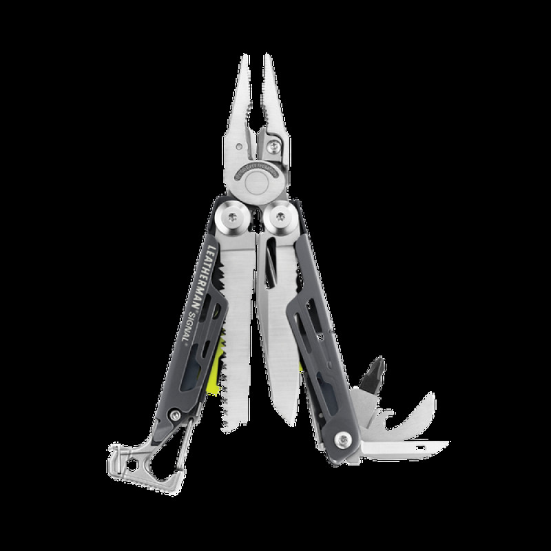 832737 Мультиинструмент LEATHERMAN SIGNAL GRAY, синтетический чехол, картонная коробка