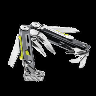 832737 Мультиинструмент LEATHERMAN SIGNAL GRAY, синтетический чехол, картонная коробка