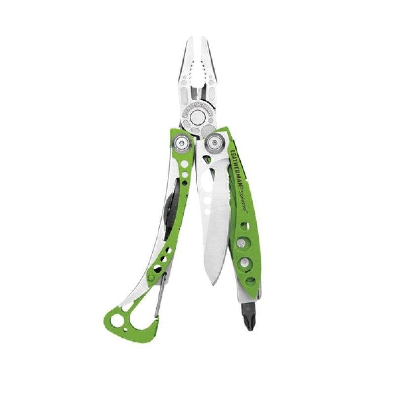 832208 Мультиинструмент LEATHERMAN Skeletool - MOSS GREEN, картонная коробка