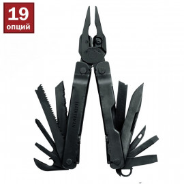 831482 Мультиинструмент LEATHERMAN Super Tool 300 BLACK, чехол MOLLE (камо), картонная коробка