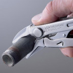 68010181N Мультитул LEATHERMAN Crunch, кожаный чехол, картонная коробка