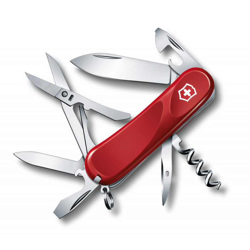 2.3903.E Нож Victorinox Delemont, "Evolution 14", 85 мм, красный