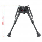 RSCFS-06 Сошки 6"-9" на антабку. Карбоновое волокно, подпружиненые Vector Optics