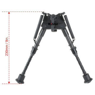 RSCFS-06 Сошки 6"-9" на антабку. Карбоновое волокно, подпружиненые Vector Optics