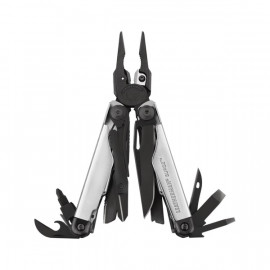 832462 Мультиинструмент LEATHERMAN Surge BLACK&SILVER, синтетич. чехол,  картонная коробка