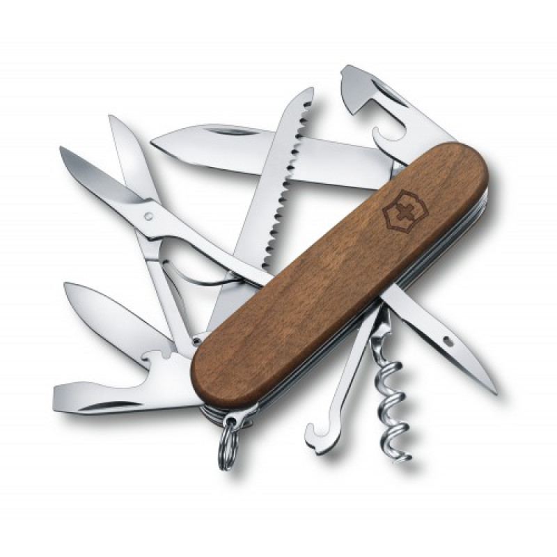 1.3711.63 Нож Victorinox Huntsman Wood, орех