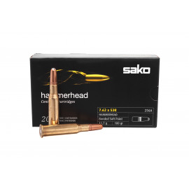 256A Патроны Sako Hammerhead 7,62х53R/54R SP 11,7гр (20шт.)