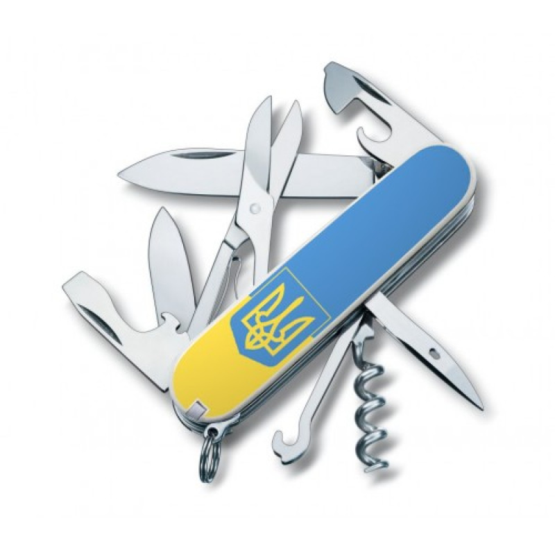 1.3703.7R3 Нож Victorinox Swiss Army Climber Ukraine