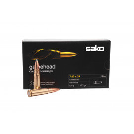134A Патроны Sako Gamehead 7.62x39 SP 8,0гр (20шт)