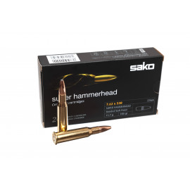 236A Патроны Sako Super Hammerhead 7.62x53R SP 11,7гр