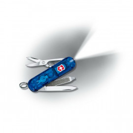 0.6228.T2 Нож Victorinox SwissLite Sapphire, прозрачный синий