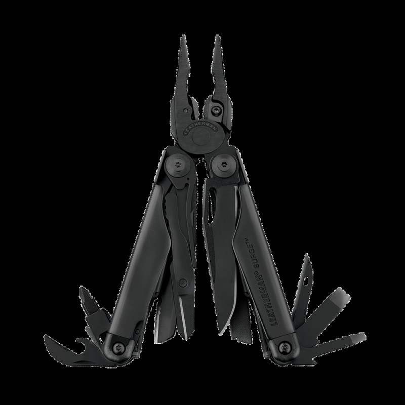 831334 Мультиинструмент LEATHERMAN Surge BLACK, синтетический чехол, картонная коробка