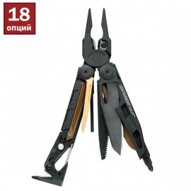 850122N Мультиинструмент LEATHERMAN Mut-Black-Molle  в коробке