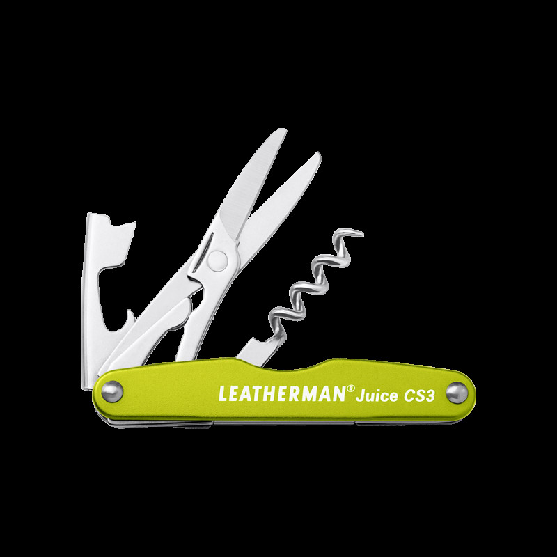 832371 Мультитул LEATHERMAN Juice CS3- Moss Green в коробке
