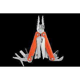 832782 Мультиинструмент LEATHERMAN CHARGE PLUS ORANGE, синтетический чехол, карт. кор., метрич. биты