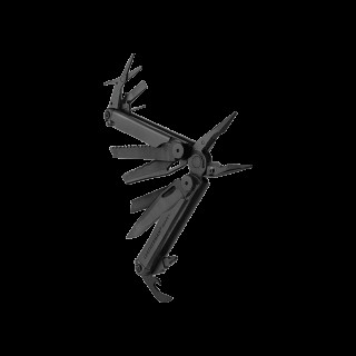 832526 Мультиинструмент LEATHERMAN WAVE PLUS BLACK, синтетический чехол Molle, карт. коробка